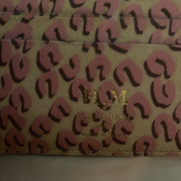 Authentic Louis Vuitton Insolite Wallet Pink Leopard inside - Picture 5 of 7